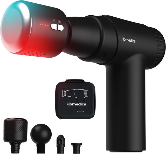 Homedics NOVO+ Hot & Cold Massagepistole mit Temperaturregelung