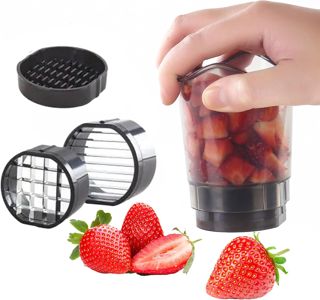 Bananenschneider, Schneidbecher Für Erdbeeren, Praktisches Küchenwerkzeug Zum Schneiden Von Kiwis, Pilzen, Trauben Und Gurken