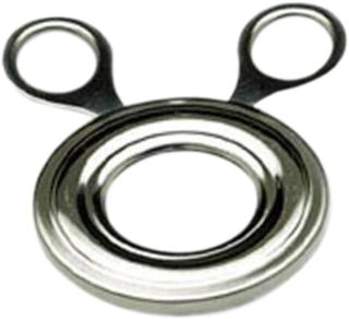 Eierschneider aus Edelstahl, Silber, Spülmaschinenfest für Eier