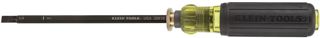 Klein Tools 32751 Schraubendreher mit verstellbarer Länge, 10,2 bis 20,3 cm, hergestellt in den USA, Kreuzschlitz-Spitze Nr. 2 und 1/4-Zoll-Schlitzspitze
