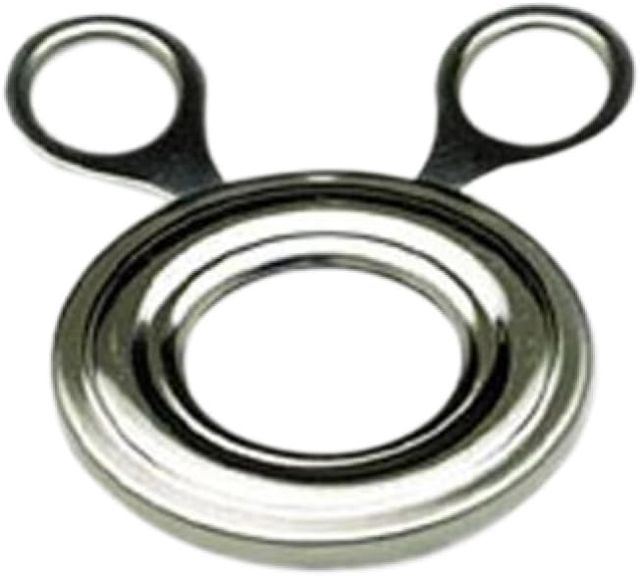 Eierschneider aus Edelstahl, Silber, für Weichgekochte Eier, 10x10x0,6cm