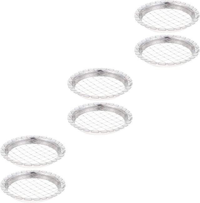 Ciieeo 6 Edelstahl Fruchtwürfelschneider, Silber