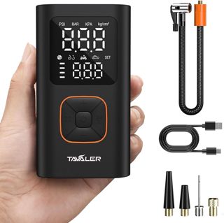 Tavaler Elektrische Luftpumpe Kabellose 150PSI Tragbare Akku Fahrradpumpe