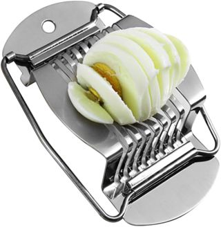 3 STÜCKE Eierschneider aus Edelstahl für Eier und Tomaten, einhändig