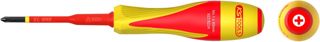 KS Tools 922.6224 Schraubendreher 922.6224, Phillips, PH1-Bi-Material, isoliert, 1000 V, für elektrische Klemmleisten, Stahl S2, Spitze brüniert
