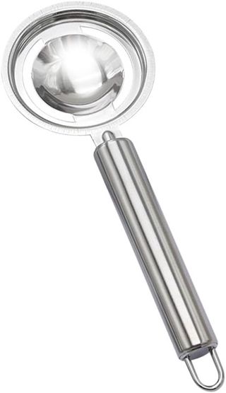 Edelstahl Eiertrenner mit Langgriff 22,5cm Edelstahl Eiertrenner