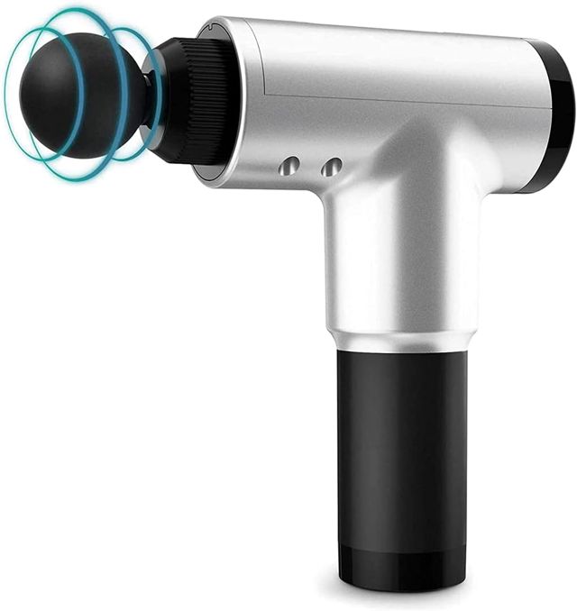 MASSAGEPISTOLE 1500mAh, 3200rpm, 4 Massagespitzen[45619]