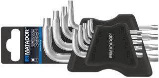 MATADOR TORX Schraubendreher Set | Winkelschraubendreher T10 - T50 | TORX Schlüsselsatz | MATADOR Werkzeug Nr. 04439091
