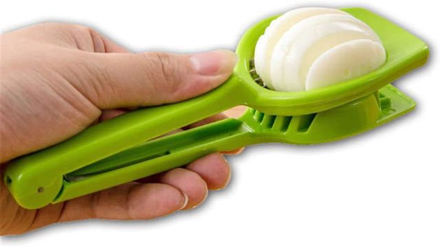 Eierschneider, robust, Pilzschneider, Obstschneider, Edelstahl-Klingen, Ei-Erdbeerschneider, Handschneidewerkzeug, Handschneidewerkzeug für Lebensmittel, Obst, Gemüse und Käse