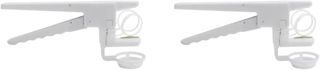 Egg Cutter Set - 2-Pack, White ABS + 304 Stainless, Kitchen Tool