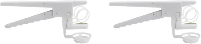 Egg Cutter Set - 2-Pack, White ABS + 304 Stainless, Kitchen Tool