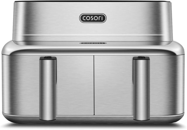 Cosori Airfryer, Iconic Dual, 94% Metall, mit nahezu plastikfreiem Design