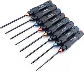 Schraubendreher Set 8tlg Innensechskant 1,5mm 2mm 2,5mm 3mm - rcbay