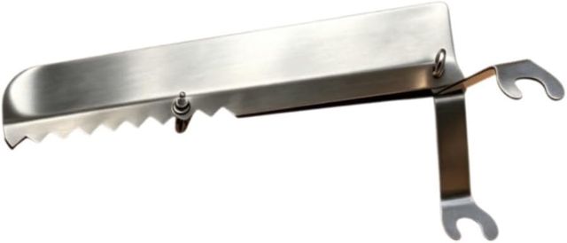 Verstellbarer Eiertrenner Edelstahl 32cm für Backen