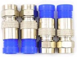 Koaxialkabel Crimpzange für Rg6 Rg59 mit 10 F-kompressionssteckern