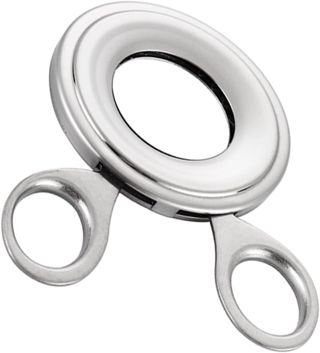 ABOOFAN 2St Eierschäler eieröffner eier öffner Eierschalen-Trenner Eierschalenöffner Werkzeug rostfreier Eierschneider Obst Abscheider aus Edelstahl Eierbrecher Rostfreier Stahl Silver