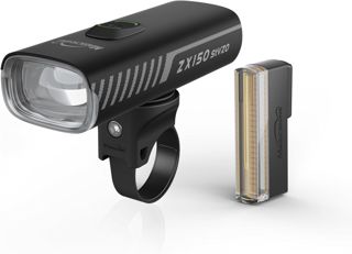 Magicshine Fahrradlicht Set ZX150 und SEEMEE50 PRO mit 6700mAh akkubetriebenes Vorderlicht und Rücklicht, 6h Akkulaufzeit I USB aufladbar & wasserdicht I StVZO zugelassen I LED Fahrrad Licht vorne