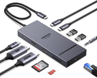 UGREEN Docking Station 2 Monitore mit HDMI & DisplayPort USB C Hub