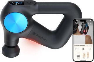 Theragun Pro Plus Handheld Massagepistole- Bluetooth ermöglichte die Percussion -Massagepistole zur Schmerzlinderung - Tiefgewebe -Muskelmassagebast (Schwarz - Pro Plus)