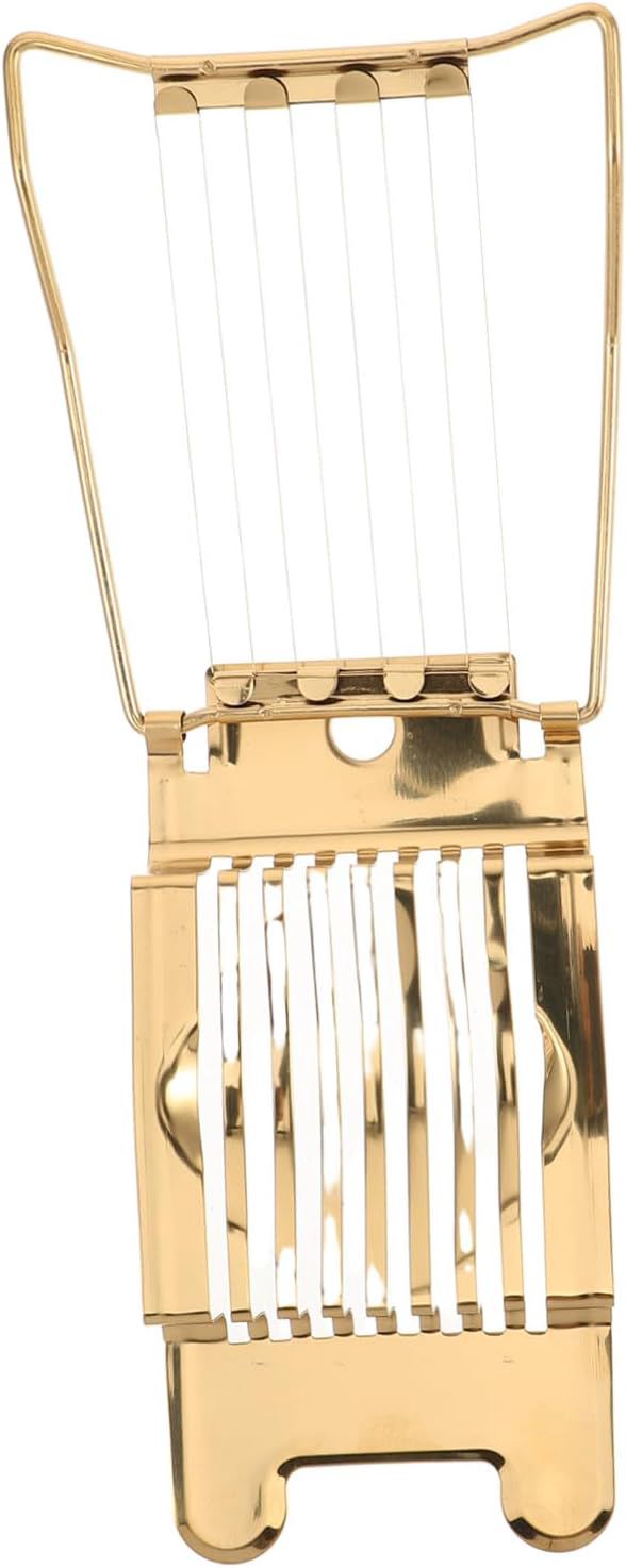 Eierschneider aus Edelstahl mit Goldener Oberfläche für Sandwiches