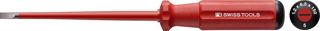 PB Swiss Tools SCHLITZ Schraubendreher VDE Elektriker PB 5100 SL, 6,5 mm, Isoliert bis 1.000 Volt, IEC/EN 60900, 100% Swiss Made, Unbegrenzte Garantie