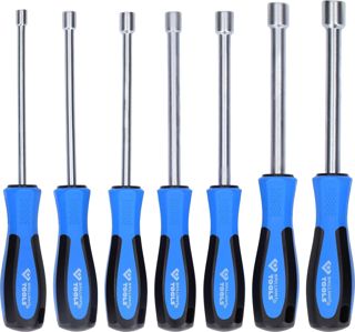 BRILLIANT TOOLS BT031070 Stecknuss-Schraubendreher-Satz, 7-tlg. M5-M12 [Powered by KS TOOLS]