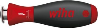 Wiha SchraubendreherGriff, ausziehbar SoftFinish®-telescopic für SYSTEM 6 Wechselklinge (30372) 6,0, variable Klingenlänge, schnelles Umstecken, Teleskop, ergonomischer Griff, ausziehbar