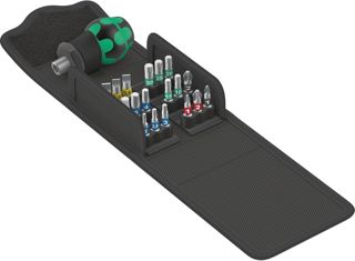 Wera '05057471001 Kraftform Kompakt 1 Stubby Schraubendreher-Satz, 19-teilig