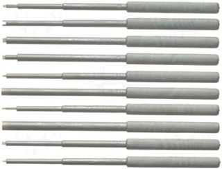 generisch Set: Abgleichschraubendreher; Anz.STK: 10; flach; Blister T4857 Abstimm-Schraubendreher