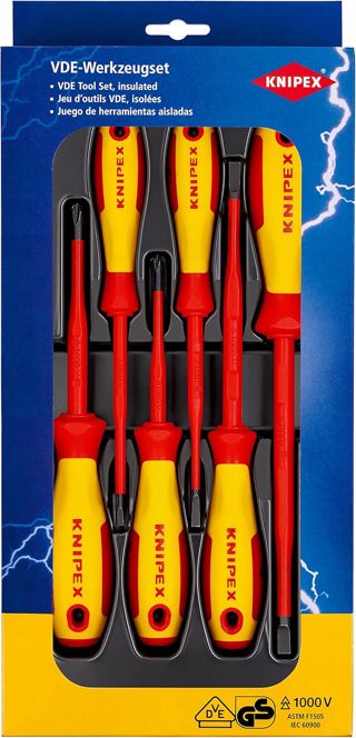 KNIPEX VDE Schraubendreher-Paket, 00 20 12 V02