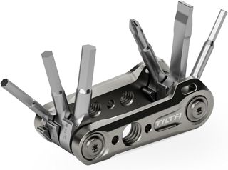 Tilta Multifunctional Mini Tool Kit, 6 in 1 klappbares Werkzeugset mit 6 Schraubenschlüsseln Schraubendreher für Kamera-Rig Robust und tragbar - Schwarz TA-MMT-B