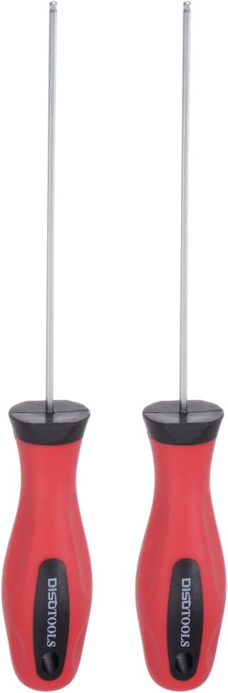 QUARKZMAN 2 Stück Kugelkopf Sechskant Schraubendreher Set, 6mm x 150mm Magnetischer Sechskantschlüssel Schraubenzieher Werkzeug für Auto Reparatur