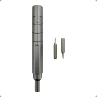 Steinwhale Precision Screwdriver Repair Tool Kit for Ray-Ban Meta 2 Smart Glasses, Includes 1 Handle and 2 Interchangeable Bits for Frame Adjustments, Lens Replacement and Daily Maintenance