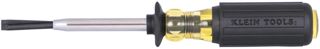 Klein Tools 6013K Schlitz-Schraubendreher, 4,8 mm | Mechanische Schraubenhaltefunktion | Cushion-Grip™-Griff | Für nichtmagnetische Schrauben