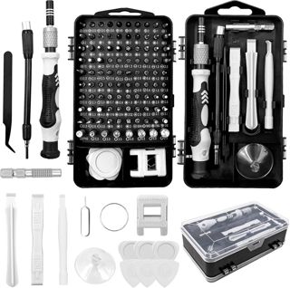 115 in 1 Präzisions-Schraubendreher-Set, magnetische Bits