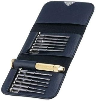 GT-2113 Schraubendreher-Bits 12Stk Phillips,Torx,flach L.Griff: 88mm GOLDTOOL