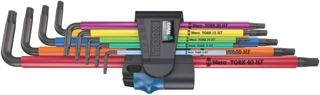 Wera 05024470001 967/9 TX XL Multicolour HF 1 Winkelschlüsselsatz mit Haltefunktion, lang, 9-teilig