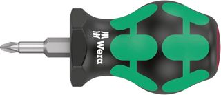 Wera '05008855001 355 PZ Stubby/Vergaserschraubendreher, 3 x 25 mm
