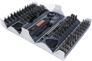 Präzisions-Schraubendreher-Set, 180-teiliges Magnetisches Stahl-Schraubendreher-Set, Manueller Schraubendrehergriff mit Verlängerungsstange, Aufbewahrungskoffer für die Reparatur