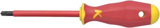Klauke KL130PM1IS Single Standard Screwdriver Manual Screwdriver/Set – Manual Screwdriver & Sets (8 cm, Red/Yellow)