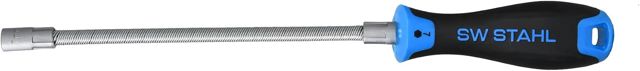 SW Stahl Schraubendreher | 7 mm Sechskant | Flexible Welle | 200 mm Klingenlänge | Rutschfester 2K-Handgriff | Zuverlässiges Werkzeug für Profi und Heimwerker