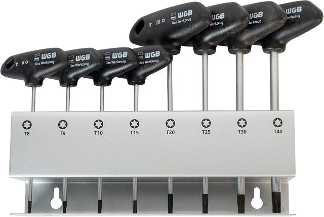 TX Quergriff-Schraubendreher-Set für Innen-TORX®-Schrauben | No.348 MS | 8-tlg. | WGB