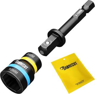 SabreCut 1pc SCDIN8-10 8mm 10mm 62mm Impact Steckschlüsselbits Langlebig
