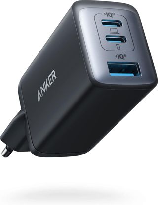 Anker Nano 65W USB C Ladegerät, 3-Port PPS Schnellladegerät, iPad Ladegerät