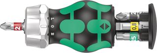 Wera 05008892001 Kraftform Kompakt Stubby Magazin RA 2, 6-teilig