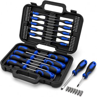 Bituxx 58 tlg Schraubendreher und Bit Set