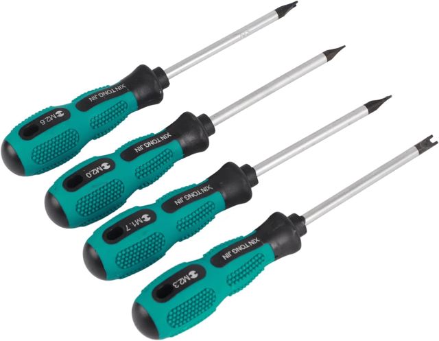Schraubendreher Sets, Akozon 4pcs U Gabel Typ Magnetschraubendreher CRV Multifunktionales Handwerkzeug Schraubendreher Set für die Reparatur diverser Elektrogeräte