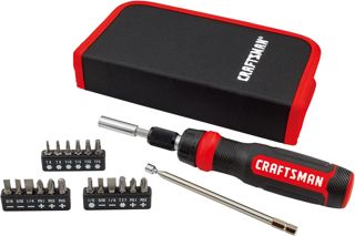CRAFTSMAN CMHT68001 Ratcheting Screwdriver - 26Pc Multi-Bits
