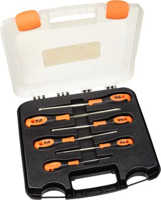 Scrwd Set 6 pcs Plastic Case