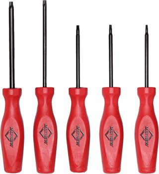 Mayhew Tools 26033C Pro Schraubendreher-Satz, 5-teilig Pro Torx